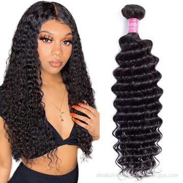 Top selling Cheap Healthy bouncy texture Curly Hair Extension bundles for black woman Virgin Human Hair Weaving Bundles